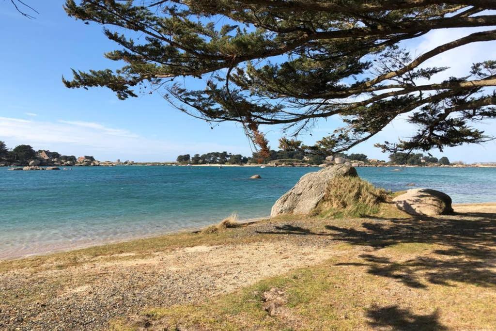 Maison Avec Spa Cote De Granit Rose Trégastel Kültér fotó